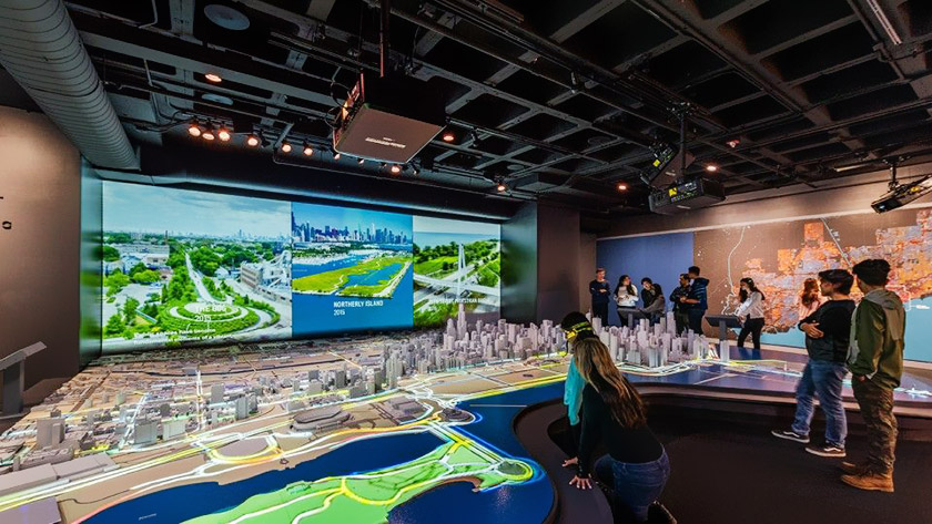 多媒體沙盤大屏展示效果圖 多媒體沙盤大屏展示效果圖