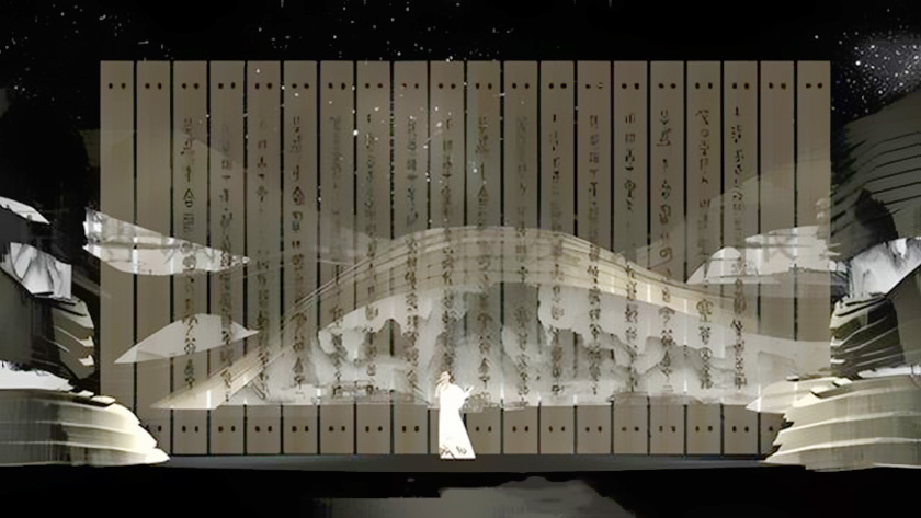 舞臺紗幕投影展示效果 舞臺紗幕投影展示效果