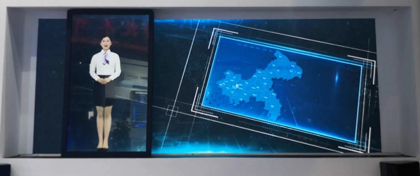 滑軌屏虛擬講解員 滑軌屏虛擬講解員效果展示