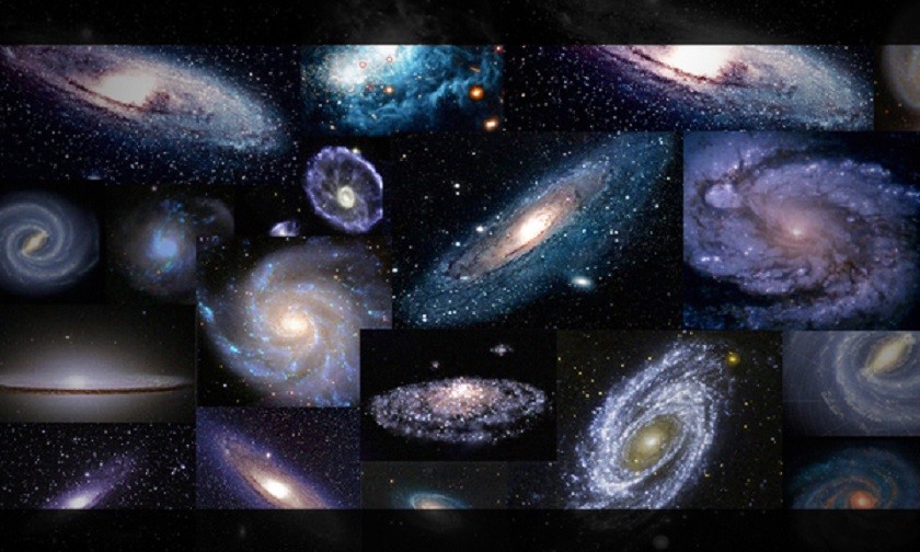 互動展示墻 互動展示墻呈現(xiàn)黑洞圖片