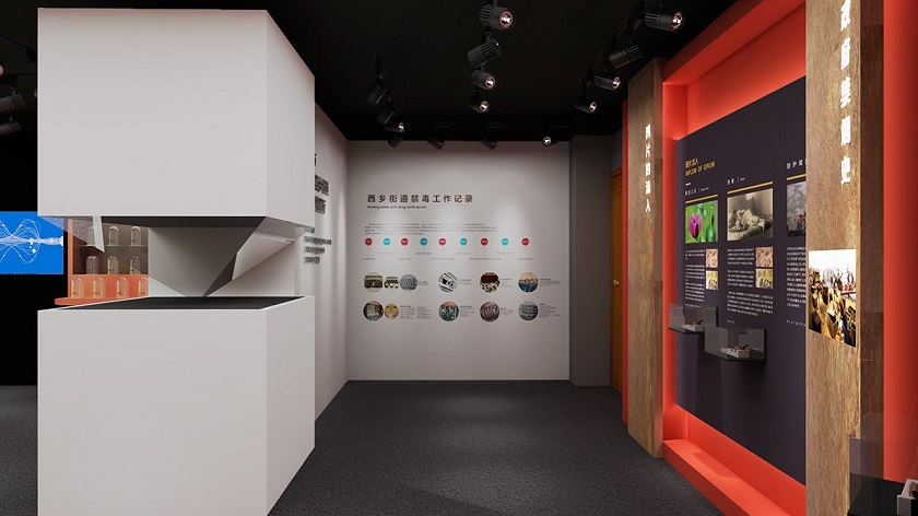 禁毒教育展廳 禁毒教育展廳效果圖