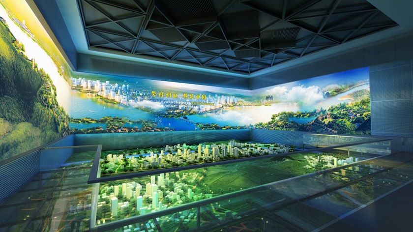 折幕投影內(nèi)容制作 折幕投影影像內(nèi)容制作效果圖