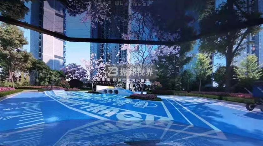 四折幕投影 四折幕沉浸式空間展示