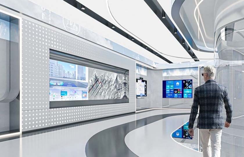 科技主題展廳設(shè)計(jì) 科技主題展廳設(shè)計(jì)效果圖