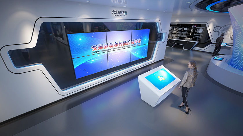 雙屏聯(lián)動系統(tǒng) 展廳雙屏聯(lián)動系統(tǒng)