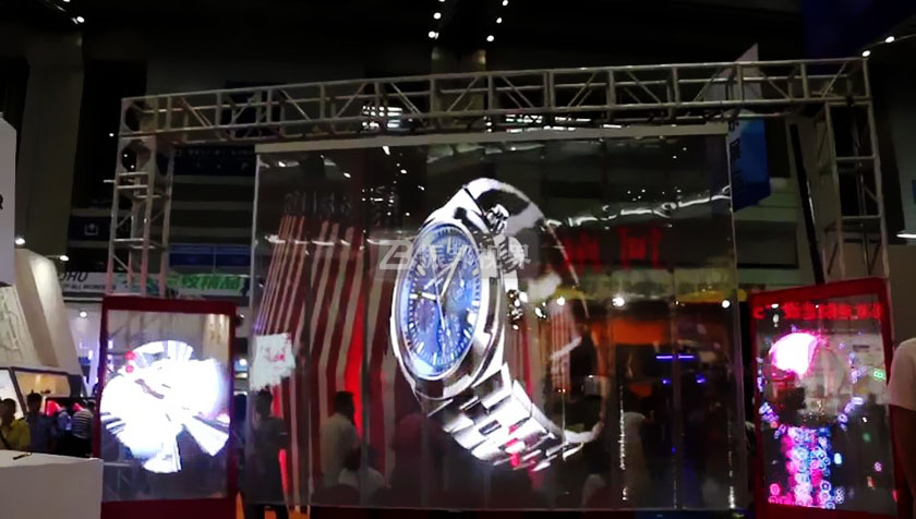 通電玻璃 透明LED顯示屏