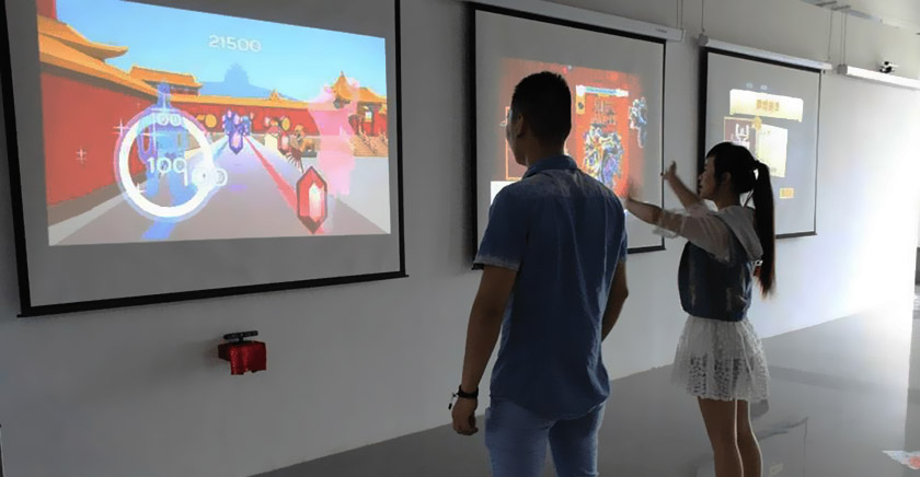 體感互動(dòng) 投影顯示體感互動(dòng)游戲