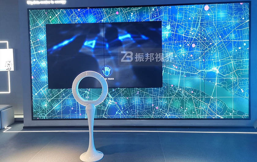 手勢識別 科技展廳中的手勢識別展項