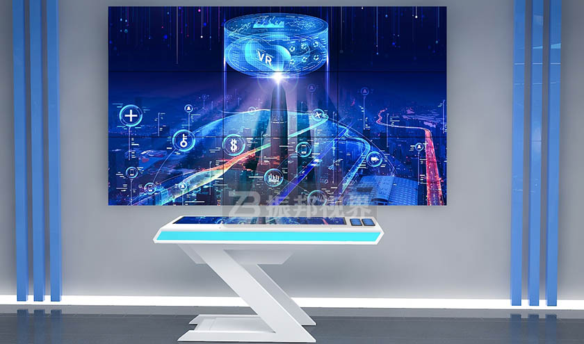 物體識別桌 科技展廳中的物體識別桌