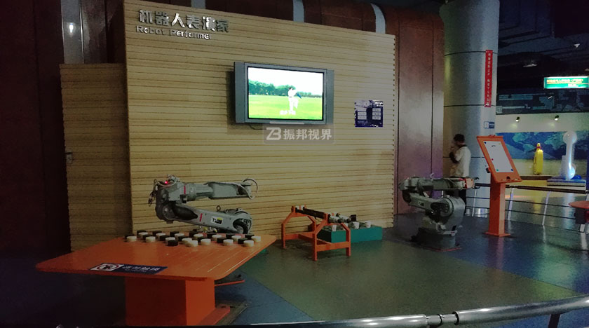 科普展廳 科普展廳中的多媒體互動