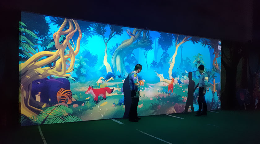 AR魔法森林 基于AR互動涂鴉研發(fā)的AR魔法森林