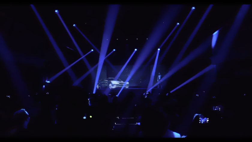 舞臺(tái)幻影成像 汽車發(fā)布會(huì)中的舞臺(tái)幻影成像