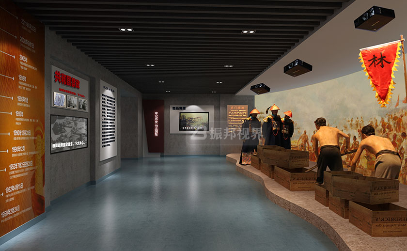 禁毒教育展廳半景畫 禁毒教育展廳半景畫設(shè)計效果圖