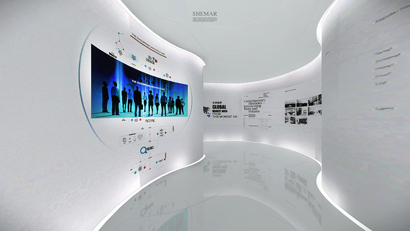 企業(yè)多媒體展廳 企業(yè)多媒體展廳