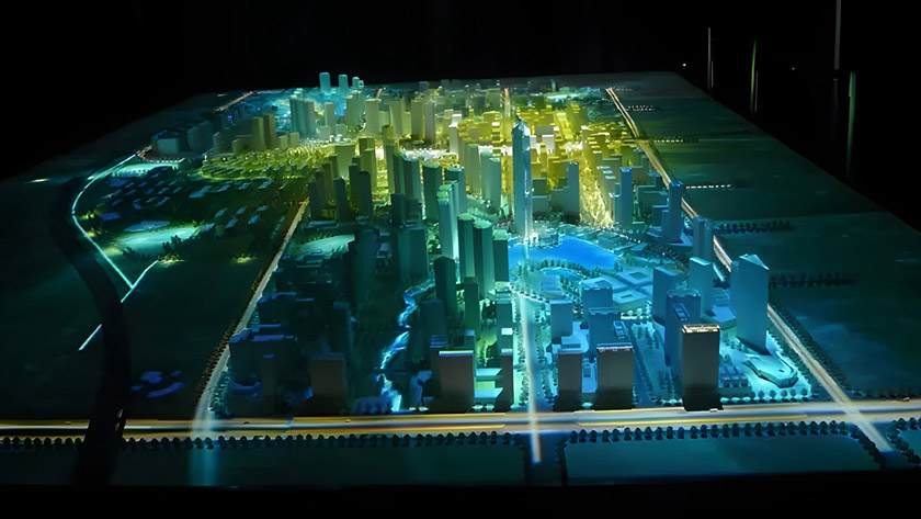 多媒體沙盤模型 多媒體沙盤模型