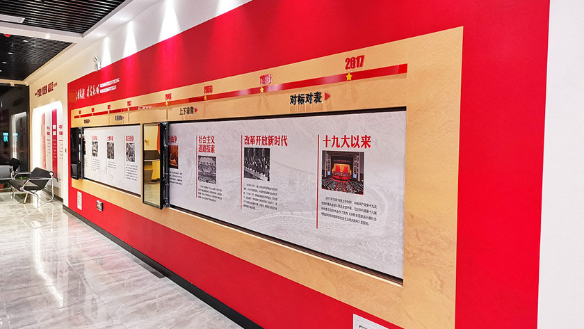 歷史長(zhǎng)廊互動(dòng)滑軌屏 歷史長(zhǎng)廊互動(dòng)滑軌屏