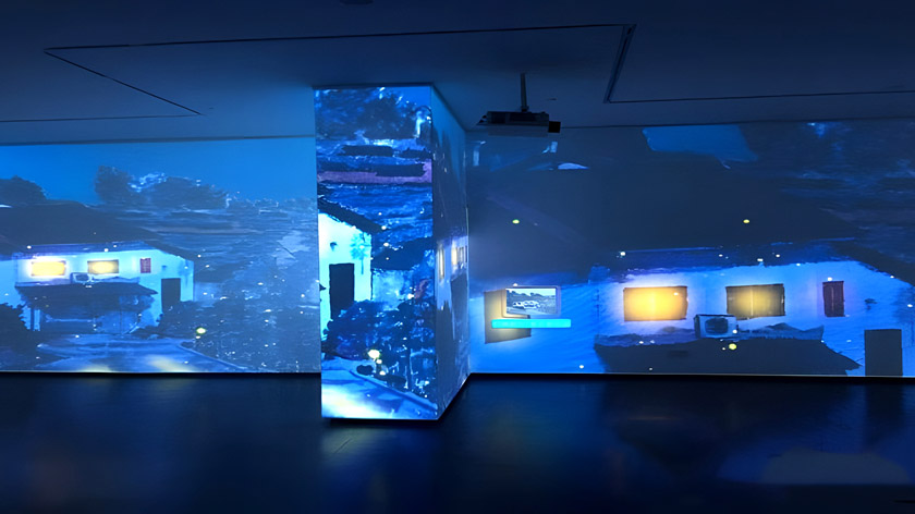 美術(shù)館光影藝術(shù)效果展示 美術(shù)館光影藝術(shù)效果展示