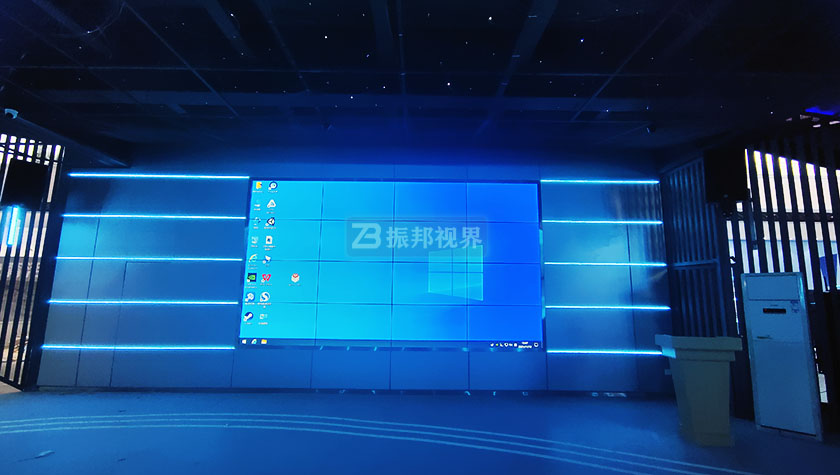 無縫拼接屏 科技展廳中的無縫拼接屏