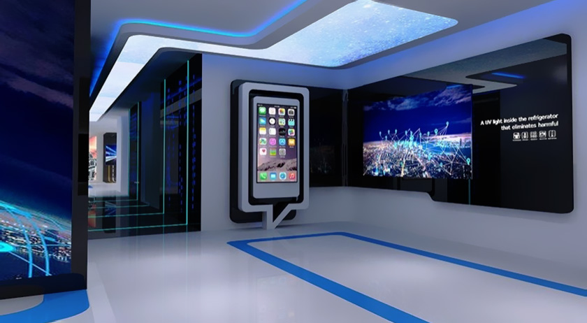 科技展廳可視化大屏展示 科技展廳可視化大屏展示