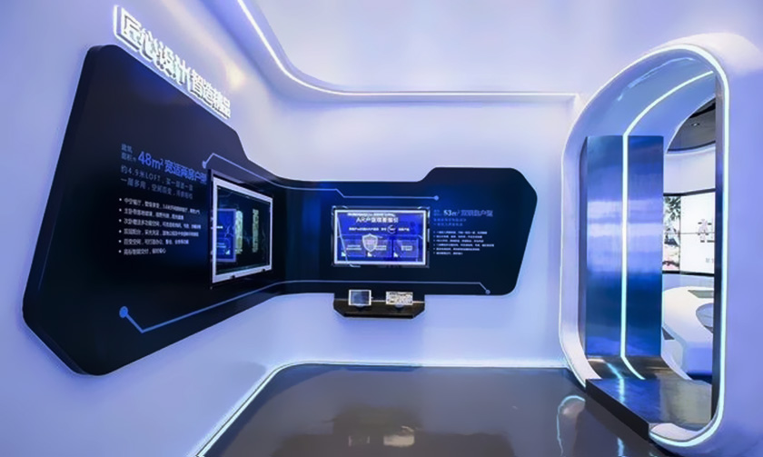 科技展廳觸摸屏展示 科技展廳觸摸屏展示