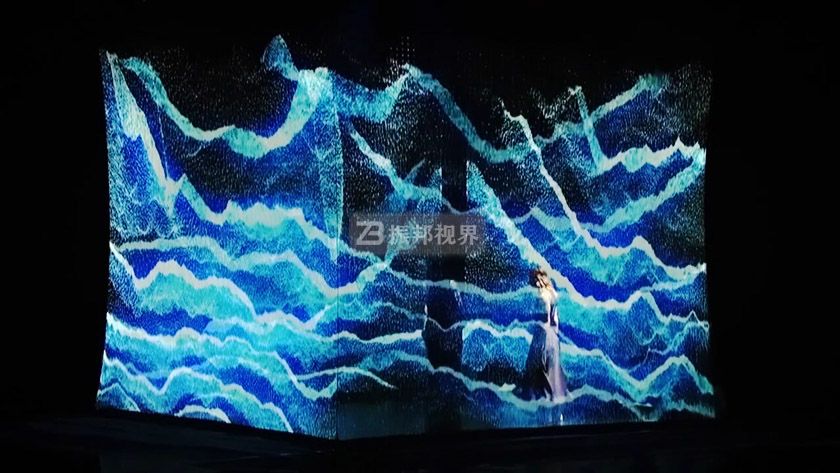 全息紗幕投影效果展示 全息紗幕投影效果展示