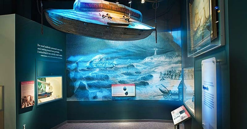 多媒體互動(dòng)展項(xiàng) 航海展廳中的多媒體互動(dòng)展項(xiàng)