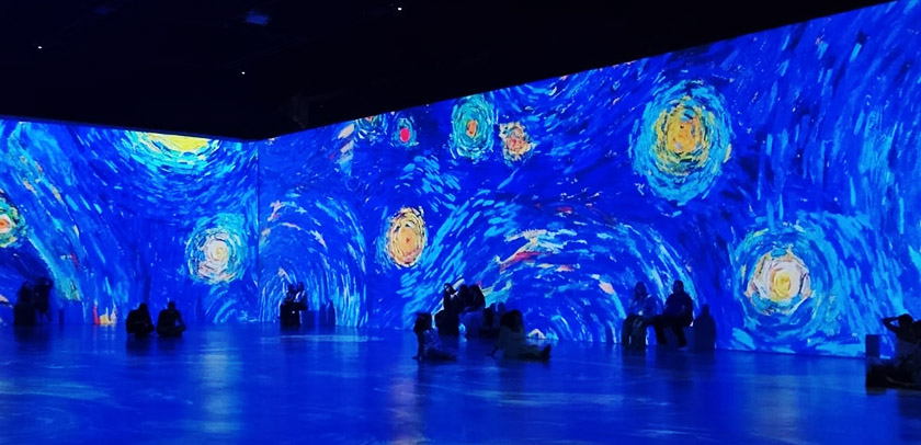 沉浸式藝術(shù)展覽館設(shè)計(jì)效果圖 沉浸式藝術(shù)展覽館設(shè)計(jì)效果圖