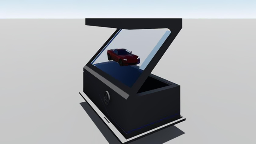 180°全息展示柜 180°全息展示柜