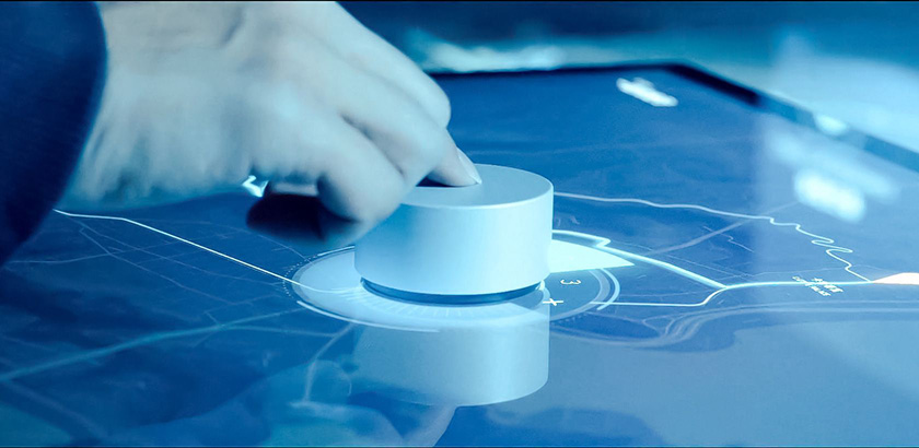 物體識別桌的操作效果 物體識別桌