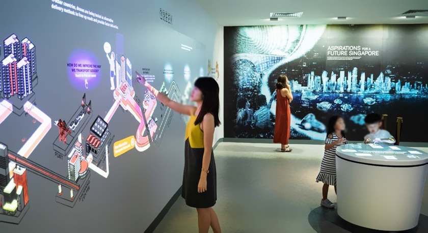 規(guī)劃館霍格沃茲魔法墻動態(tài)演繹 規(guī)劃館霍格沃茲魔法墻動態(tài)演繹