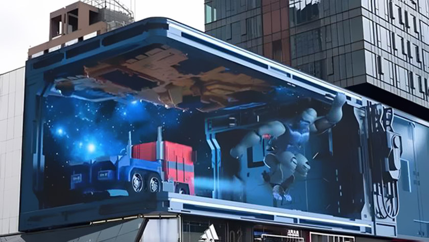 地標(biāo)建筑科幻裸眼3D廣告 地標(biāo)建筑科幻裸眼3D廣告