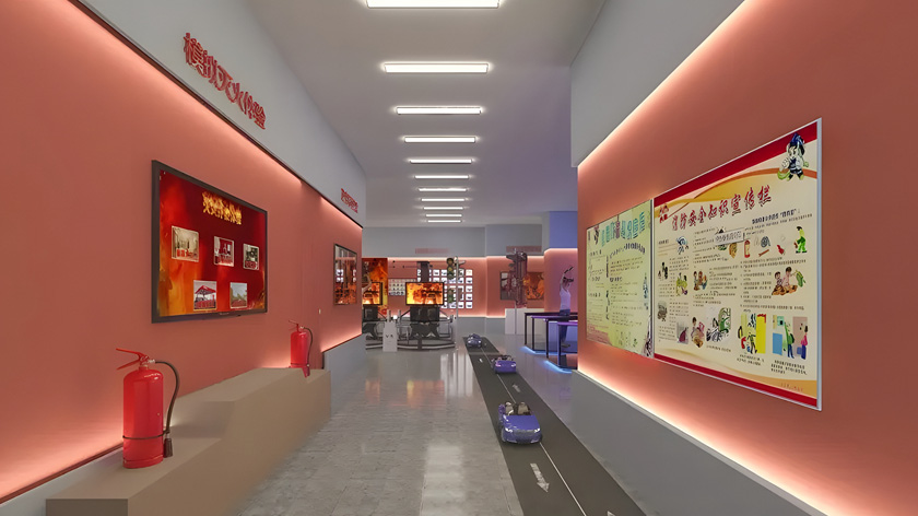 消防安全科普館多媒體互動(dòng)裝置 消防安全科普館多媒體互動(dòng)裝置