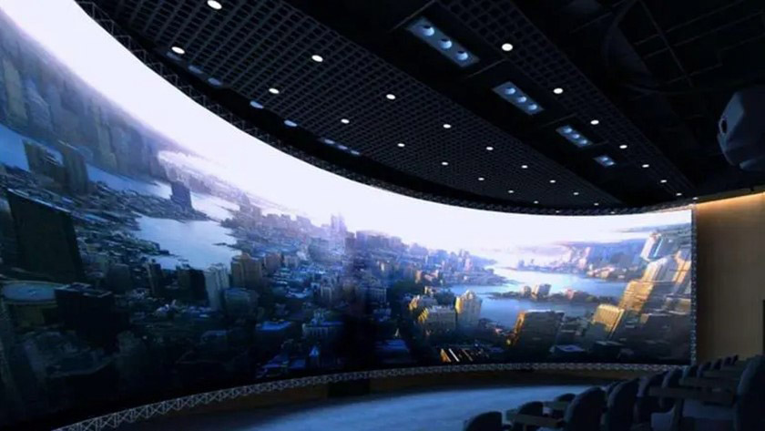 弧幕投影大屏 弧幕投影大屏