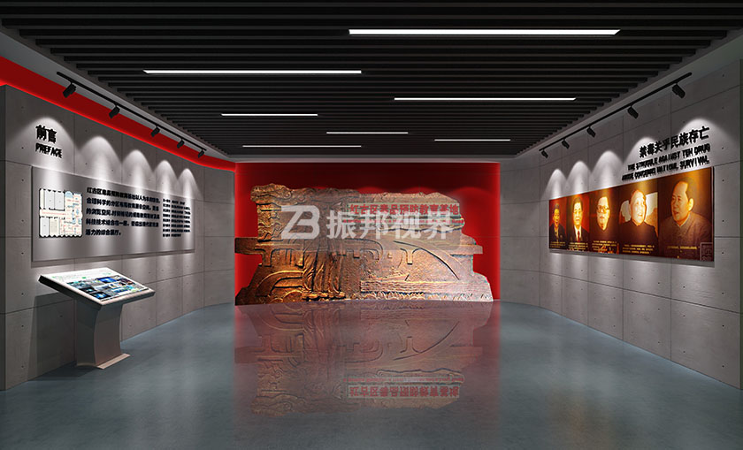 禁毒教育館序廳設(shè)計效果圖 禁毒教育館序廳設(shè)計效果圖