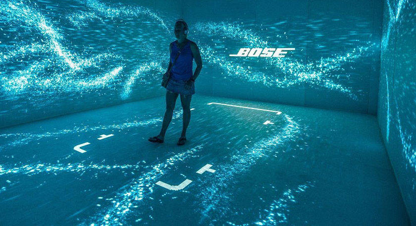 折幕投影沉浸式空間 折幕投影沉浸式空間