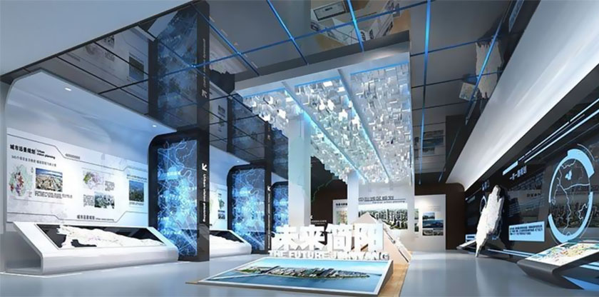 城鄉(xiāng)規(guī)劃館設(shè)計效果圖 城鄉(xiāng)規(guī)劃館設(shè)計效果圖