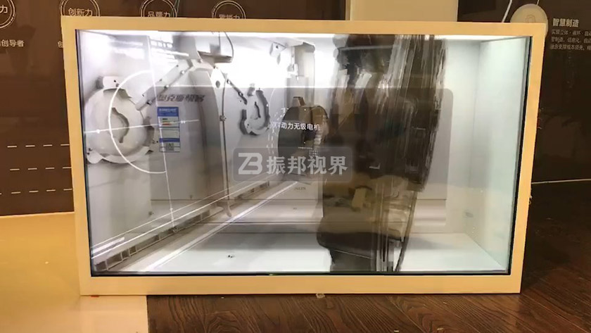 LED透明屏展示柜 LED透明屏展示柜