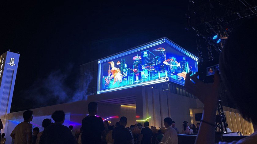 裸眼3d顯示大屏 裸眼3d顯示大屏