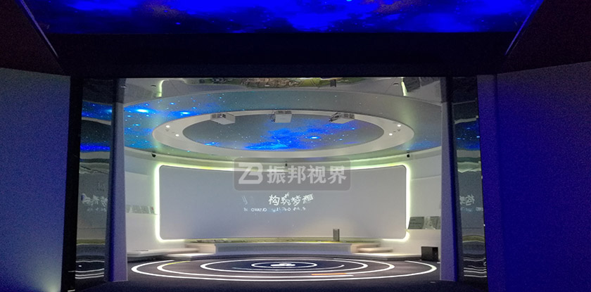 多媒體互動展廳弧幕大屏設(shè)計效果圖 多媒體互動展廳弧幕大屏設(shè)計效果圖
