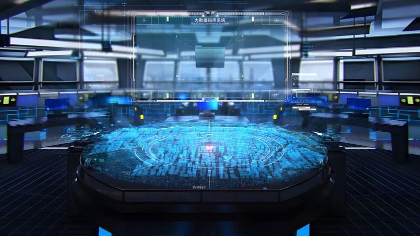 全息投影沙盤信息可視化效果 全息投影沙盤信息可視化效果