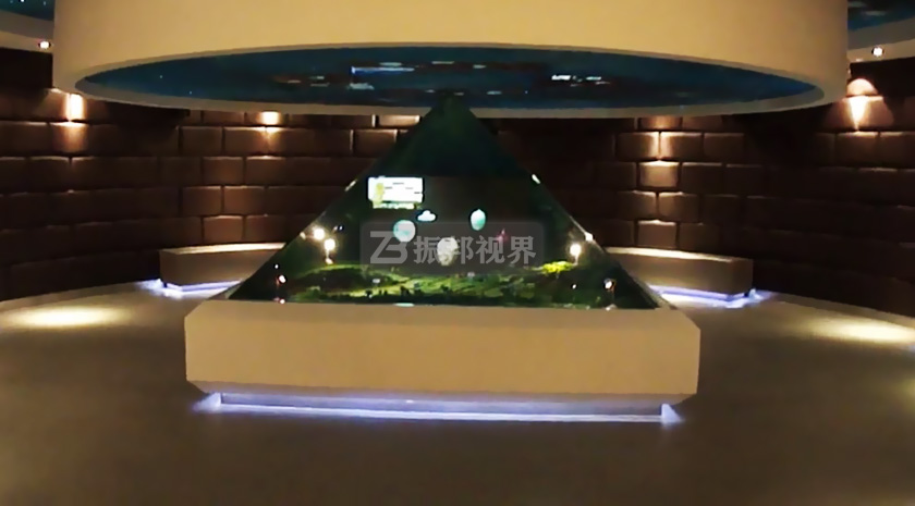 地產(chǎn)展廳全息投影展示柜 地產(chǎn)展廳全息投影展示柜