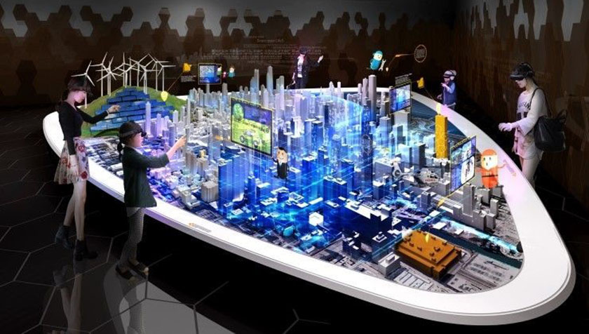 城鄉(xiāng)規(guī)劃館沉浸式數(shù)字互動(dòng)沙盤系統(tǒng)設(shè)計(jì)概念圖 城鄉(xiāng)規(guī)劃館沉浸式數(shù)字互動(dòng)沙盤系統(tǒng)設(shè)計(jì)概念圖