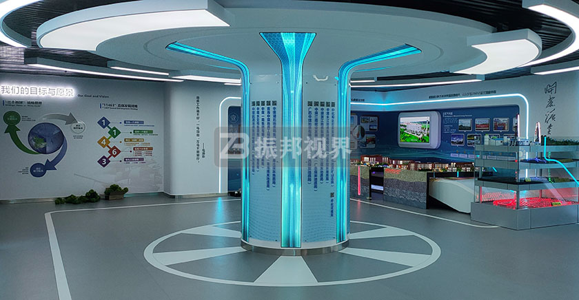 企業(yè)展廳立柱異形LED 企業(yè)展廳立柱異形LED