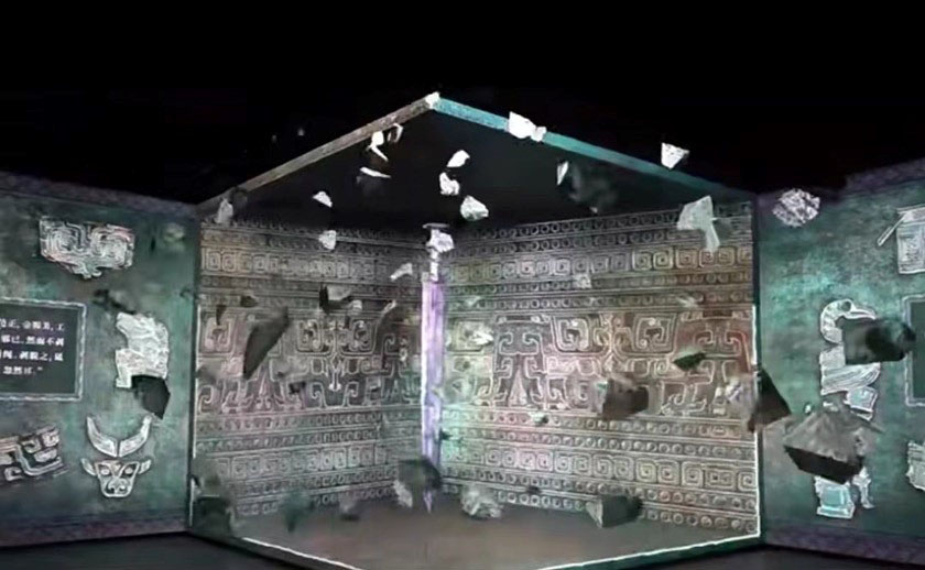 裸眼3D博物館文物展品特效影片 裸眼3D博物館文物展品特效影片