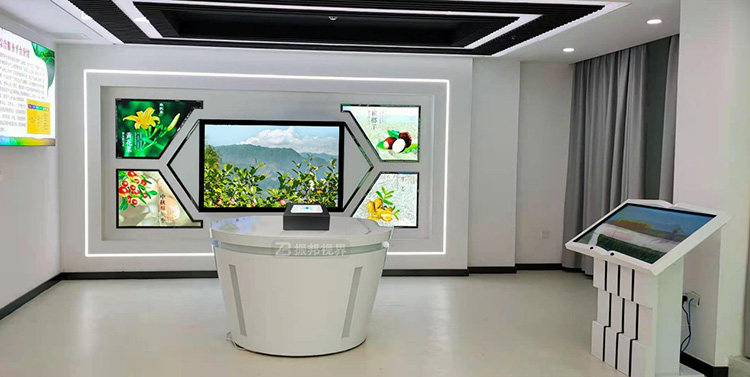 企業(yè)展廳感應(yīng)播放控制裝置