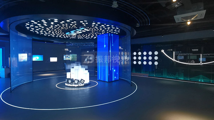 科技感展廳設(shè)計效果圖