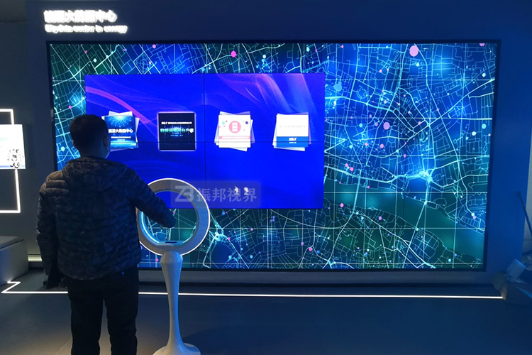 科技感展廳手勢識別交互裝置