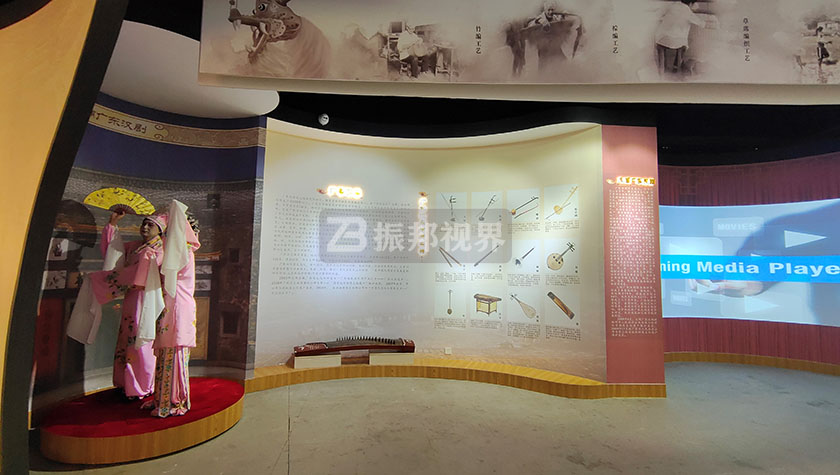 非遺展廳沉浸式投影展項 非遺展廳沉浸式投影展項