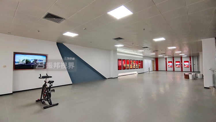 企業(yè)展廳中的數(shù)字交互裝置