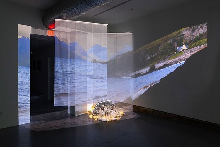 紗幕投影展示效果